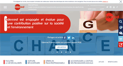 Desktop Screenshot of edenred.fr