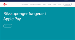 Desktop Screenshot of edenred.se