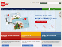 Tablet Screenshot of edenred.cz